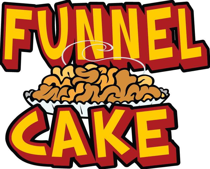 Clipart Royalty Free Bake Shoppe Items Near Huntley - Funnel Cake Clipart (833x673)