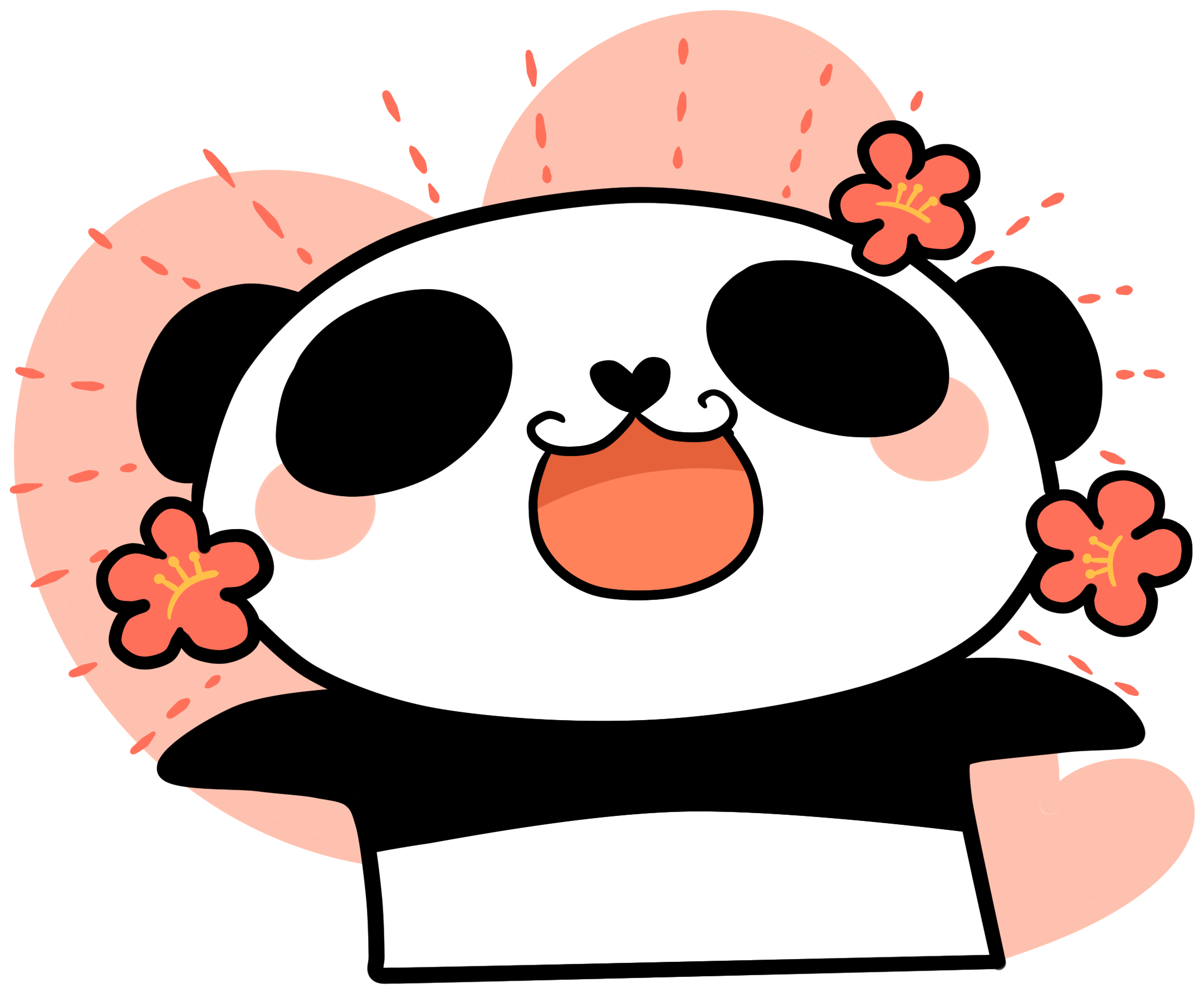 Lovely Roly Poly − Nhh Stickers Messages Sticker-7 - Cartoon (2480x2480)