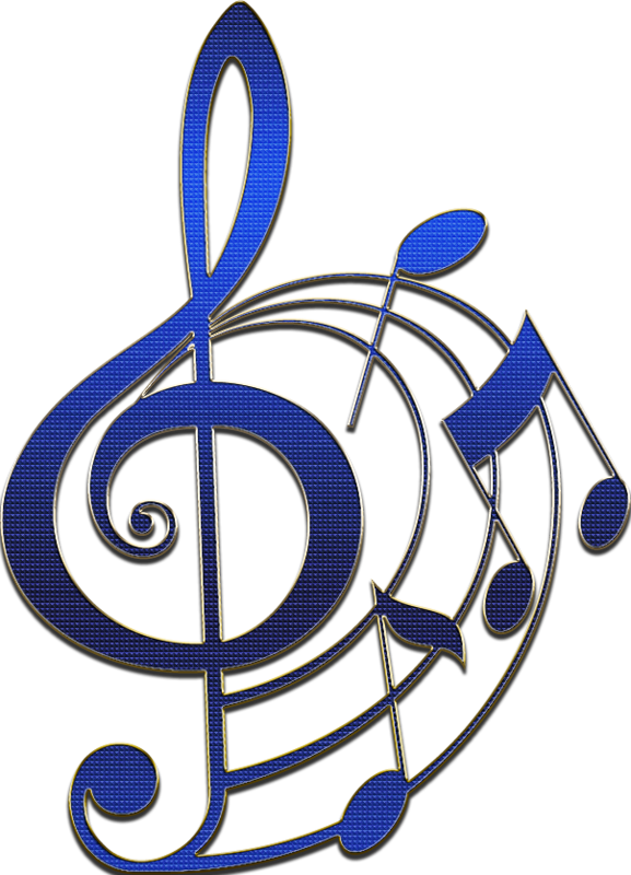 Note De Musique - Treble Clef Fancy Music Note (577x800)