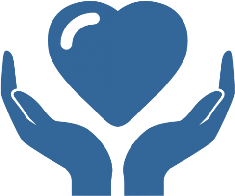 Jennifer Jones - Care Hands Png (480x480)