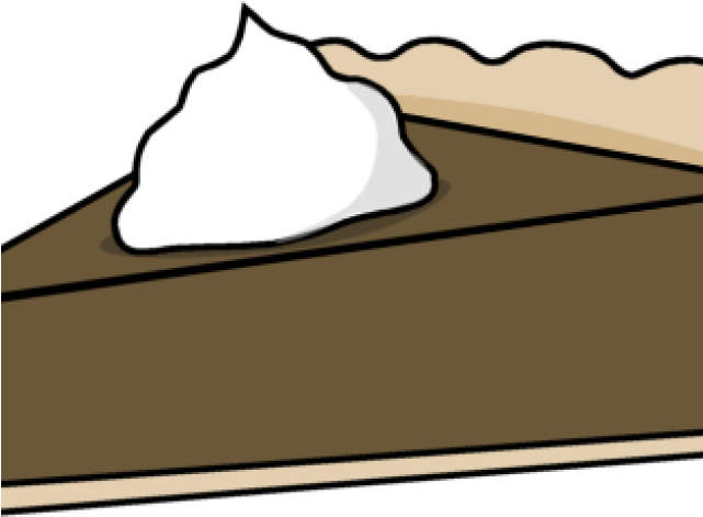 Cream Clipart Chocolate Cream Pie - Chocolate Cream Pie Clipart (640x480)