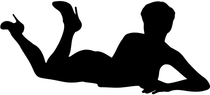 Female, Girl, Heel, Silhouette, Woman - Woman In Heels Svg (680x340)
