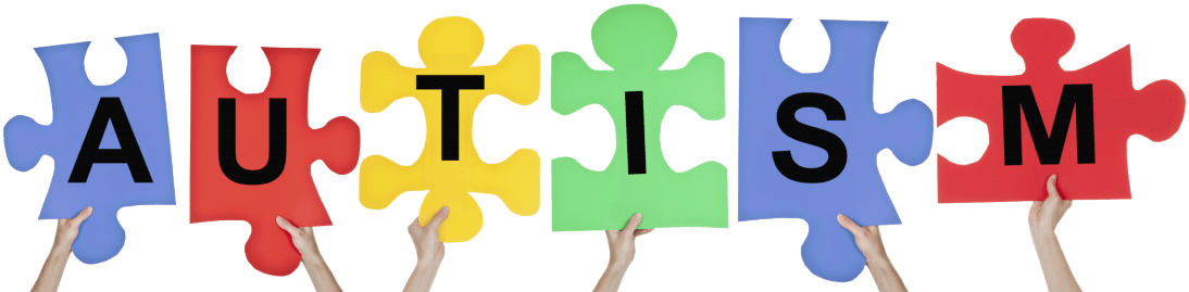 Autism Clipart Aba - Autism Spectrum Disorder Symbol (1100x271)