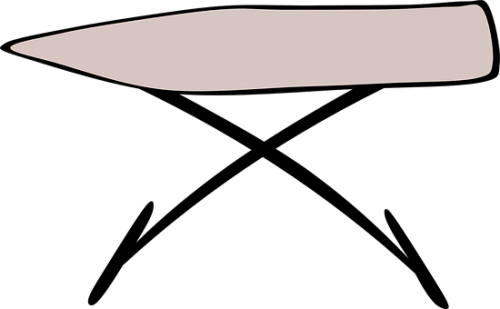 Ironing Board - Ironing Board Clipart (500x309)