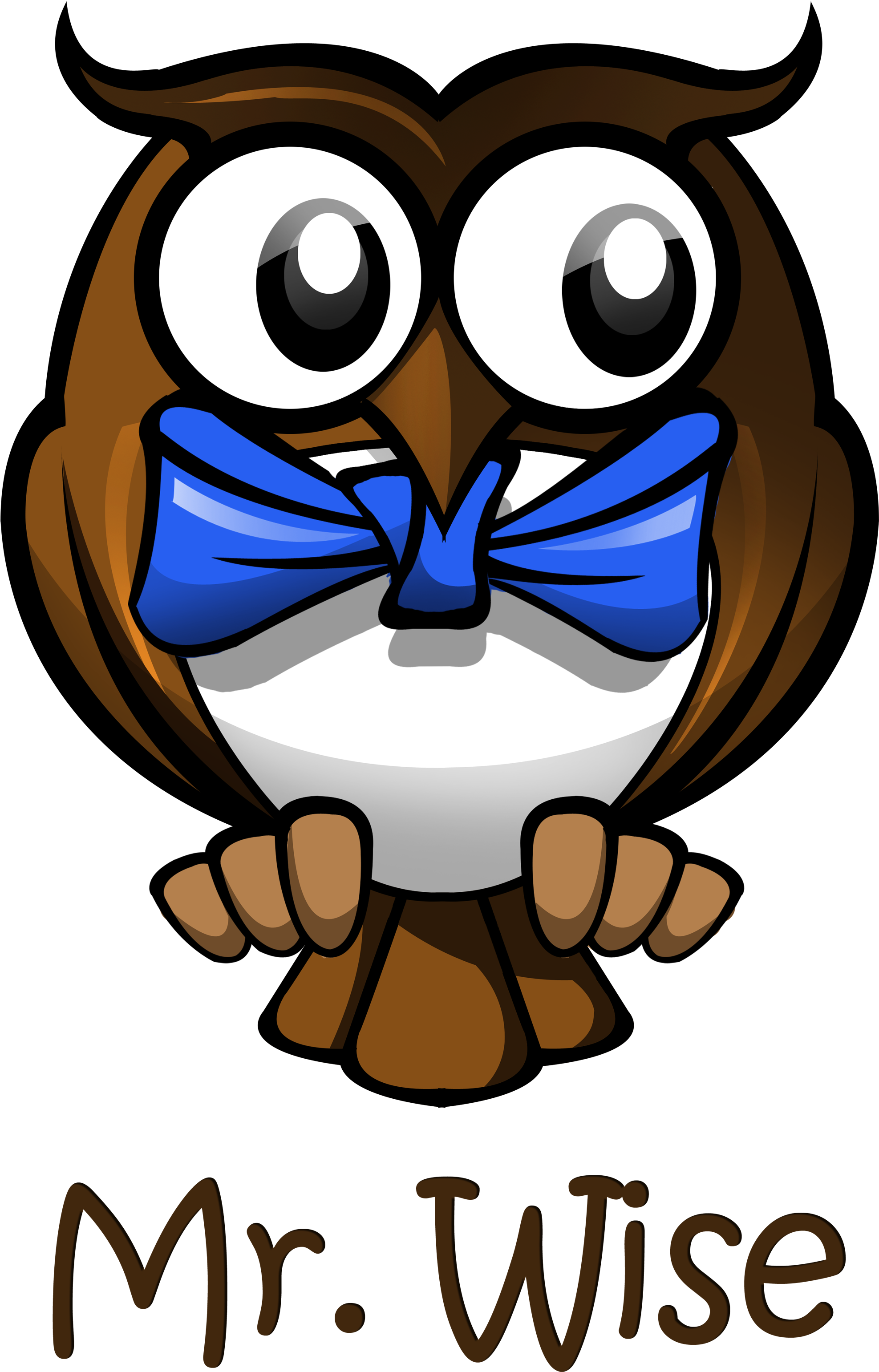 Pixy Owl Mr Gorgeous - Cartoon (3000x3225)