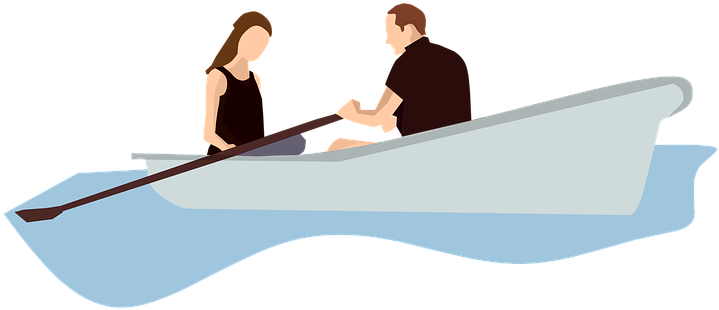 How To Build A Remote Control Boat With Two Motors - Men In Boat Png (720x480)