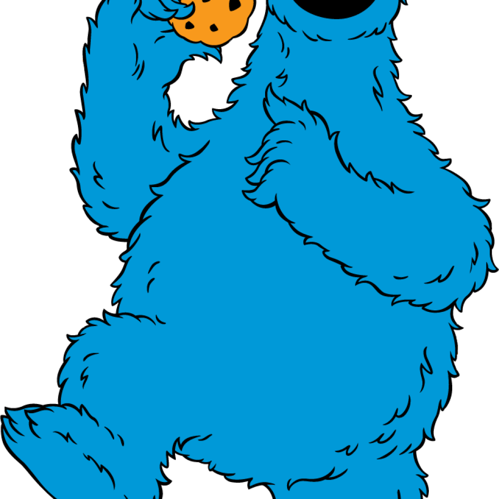 Cookie Monster Clipart Free - Cookie Monster Png (1024x1024)