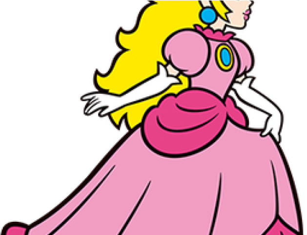 Princess Peach Clipart Peach Running - Princess Peach Shoes (640x480)
