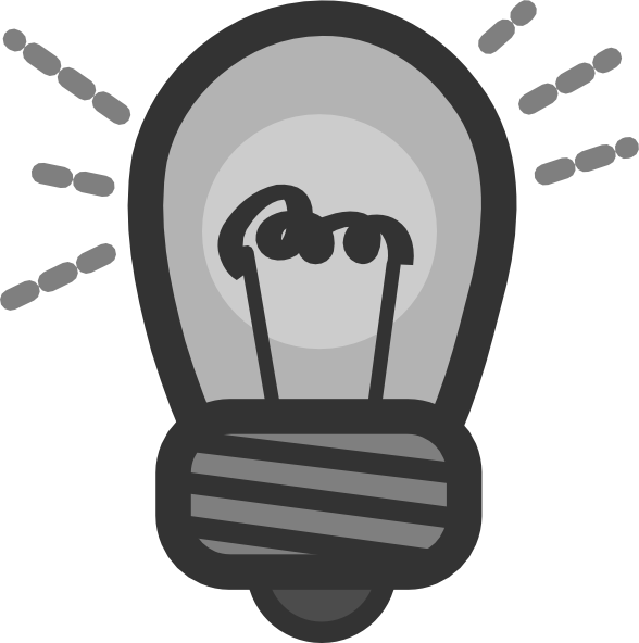 Light Bulb Clip Art (588x592)