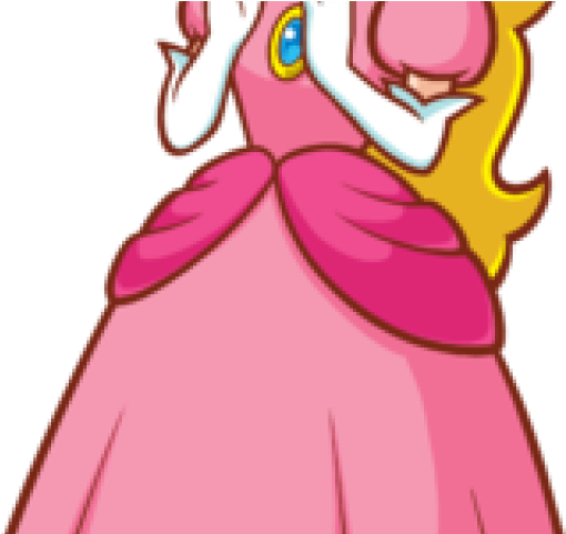 Princess Peach Clipart Sad - Super Mario Peach Gif (640x480)