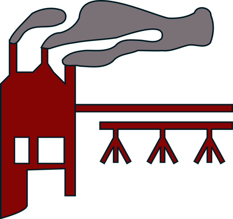 Factory Vector Graphics - อุตสาหกรรม Png (764x720)