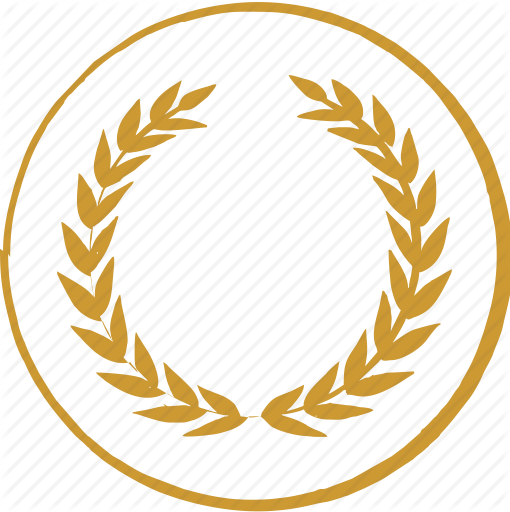 Coin Clipart Ancient Coin - Laurel Wreath Png (510x512)