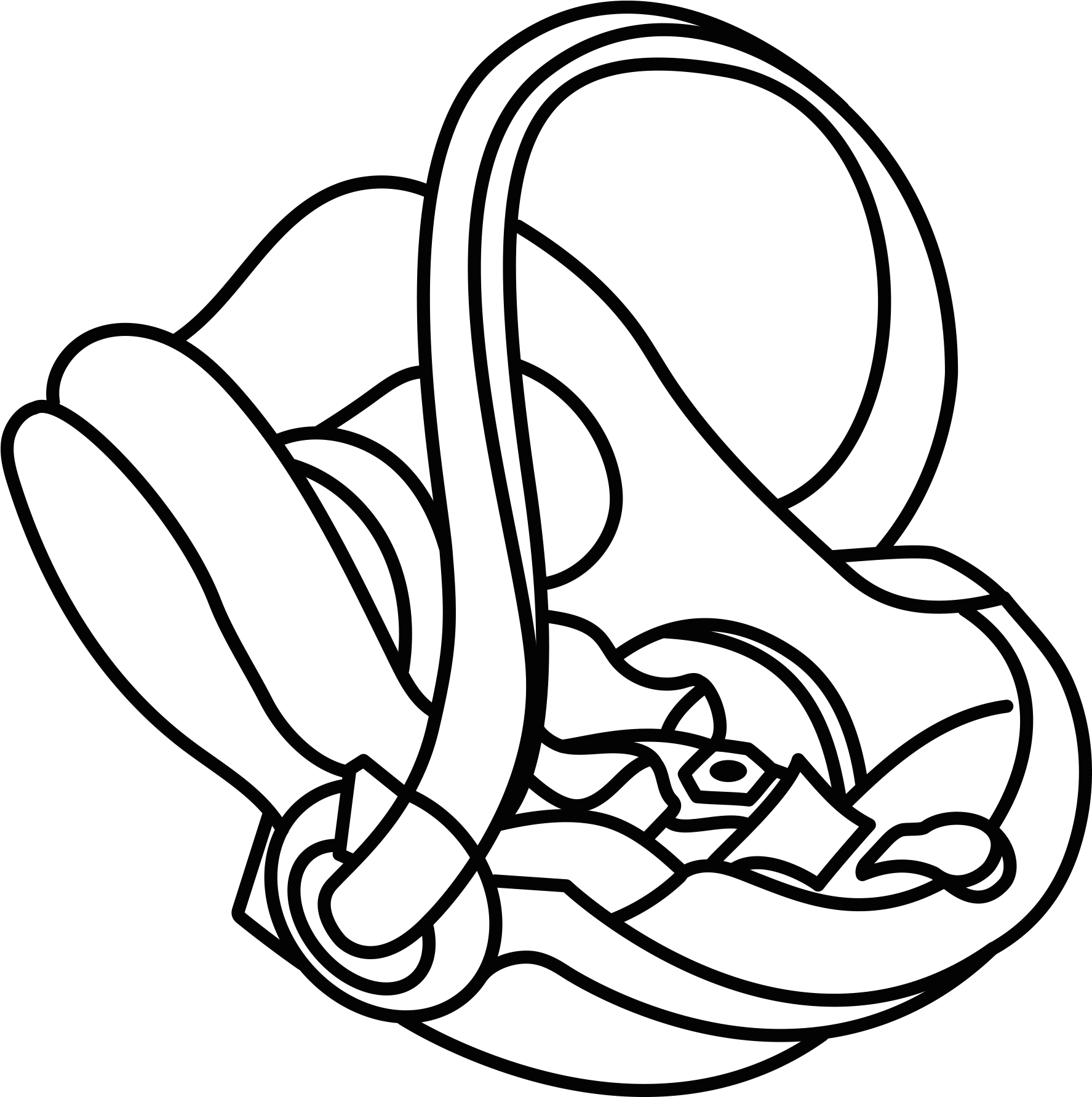 Choose Your Car Seat - Line Art (2480x2222)