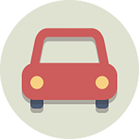 Servicing Your Car - Car Circle Icon Png (480x480)