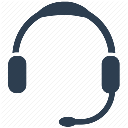 Headphones Clipart Call Center Headset - Headphones (512x512)