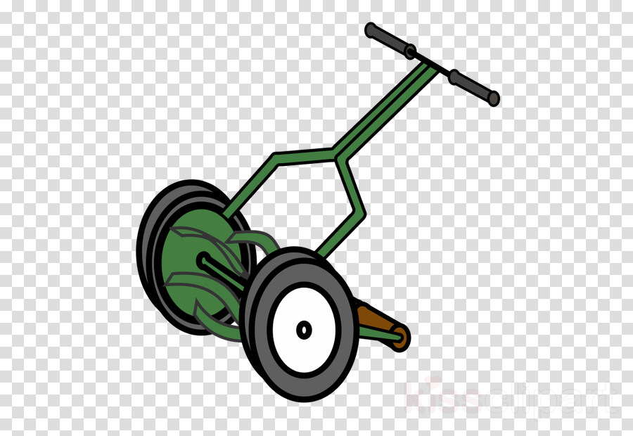 Cartoon Lawn Mower Png (900x620)