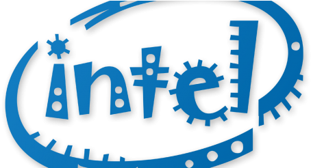 Intel Logo In Jokerman Font - Intel Logo In Jokerman Font (520x245)