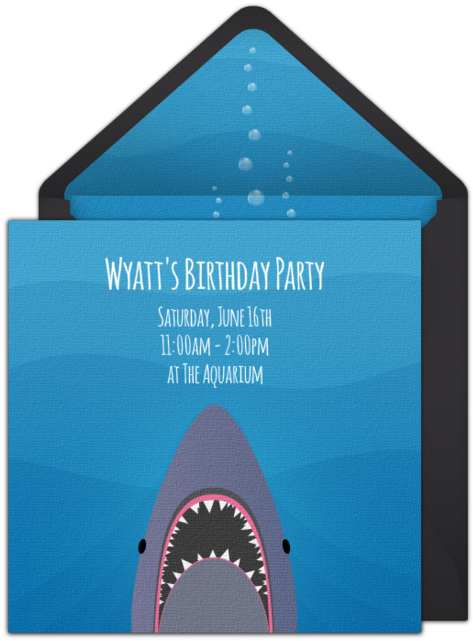 Planning A Shark Themed Birthday Party This Summer - Shark (650x650)
