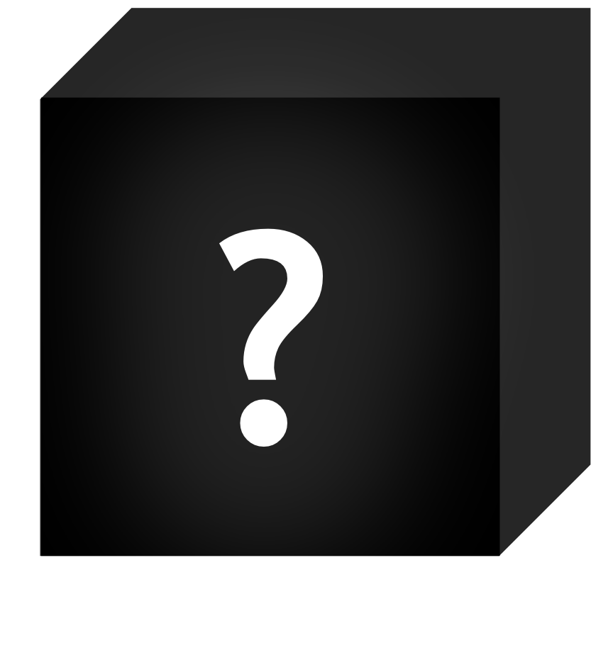 Mystery Box Ⓒ - Black Mystery Box Png (1173x1501)