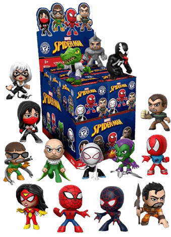 Spider-man Classic Mystery Mini Blind Box - Funko Spiderman Mystery Minis (600x600)
