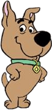 Scooby Doo In Front Of Mystery Machine Transparent - Scrappy Doo Dead Miami (400x400)
