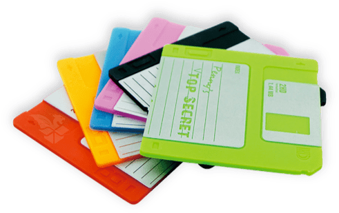 Floppy Disk Coasters - Document (540x540)
