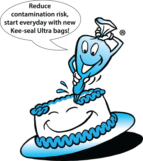 The Kee Seal Piping Bags Has Been Internationally Acclaimed - Cartoon (460x518)