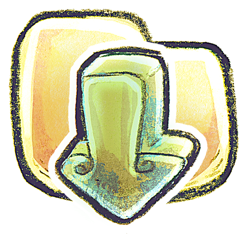 Search - Folder Icons Crayon (512x512)