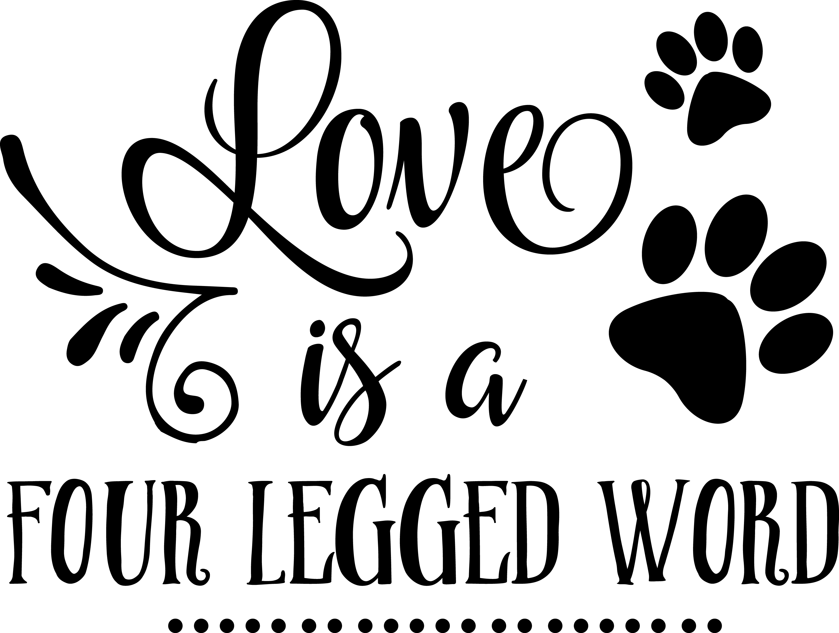 Eggs Svg Farm Fresh - Love Is A Four Legged Word Vector (3277x2472)