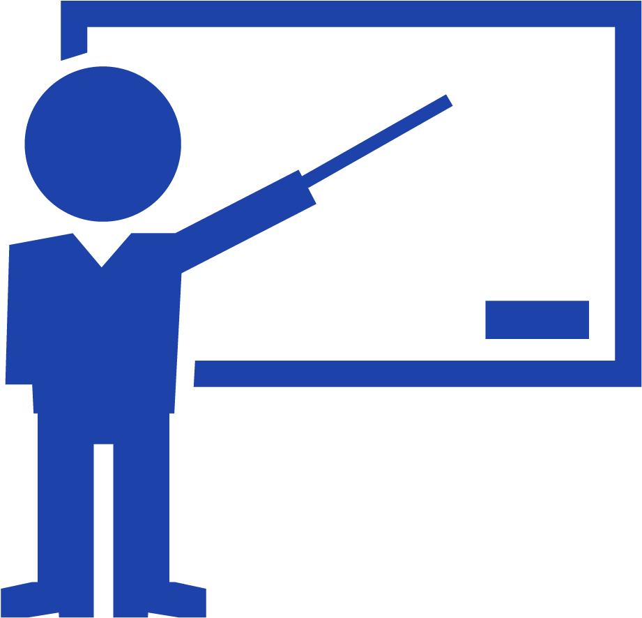 Teacher Silhouette Clipart - English Education Logo (959x1200)
