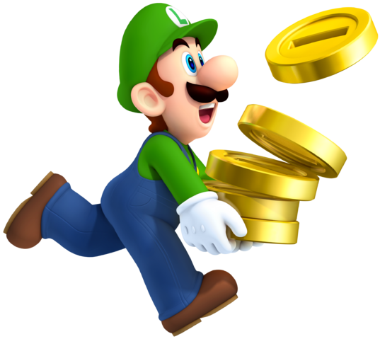 Brothers Clipart Super Mario Brothers Super Mario Transparent - Luigi Super Mario Png (537x479)