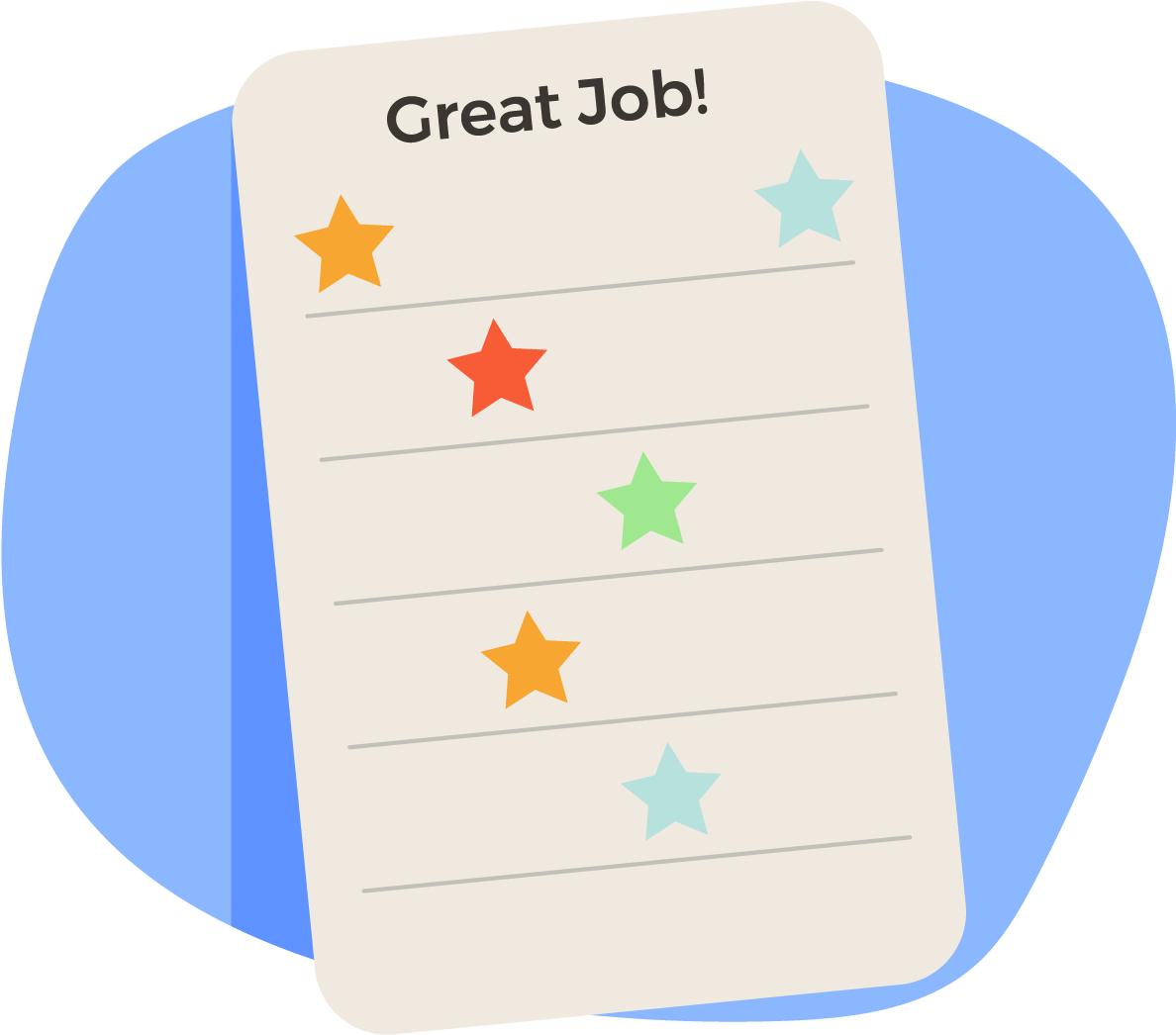 Chart Showing Reward For Good Behavior - Rainbow Star Stickers (1200x1050)