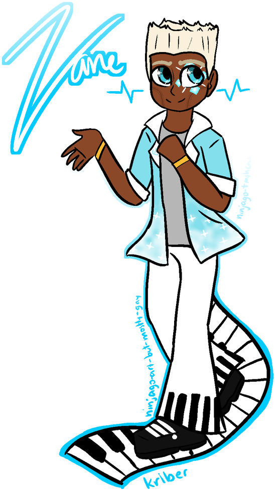 Piano Man By Ninjago-trashcan - Cartoon (774x1032)