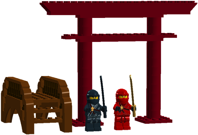 Ninjago Bridge Battle - Ninjago Bridge Battle (1500x900)