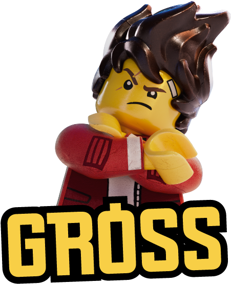 Warner Bros Ninjago Messaging Sticker - Lego Ninjago Movie Cole (600x600)