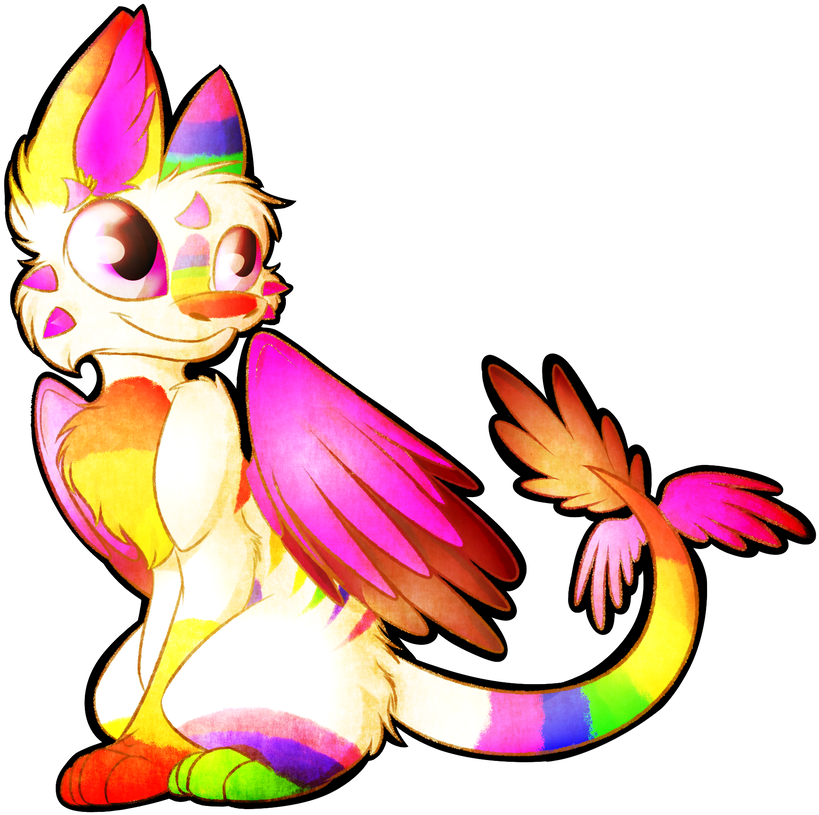 Starburst The Angel Dragon By Sneakyfluffysnek - Cartoon (902x886)