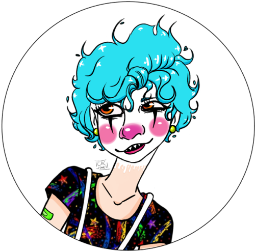 This Is My Clown Boy Sneakers He's Super Clumsy And - Cartoon (500x493)