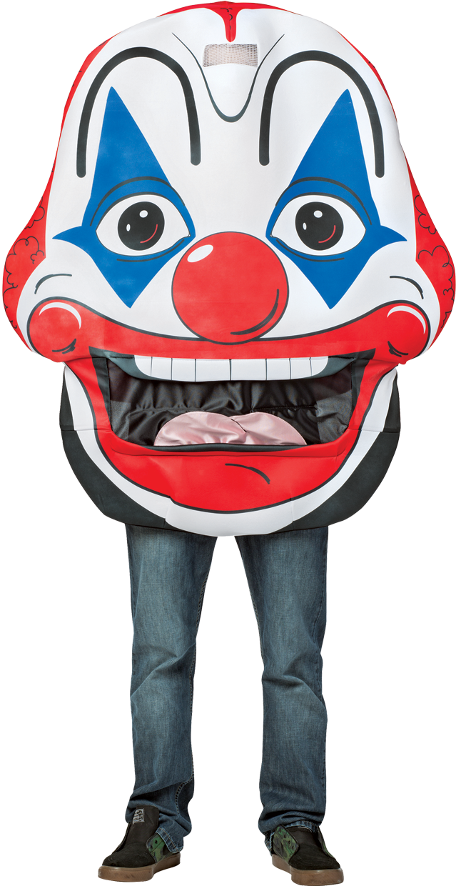 Giant Clown - Inflatable Clown Head (800x1268)