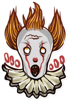 Ooo Clown Клоун - Illustration (360x360)
