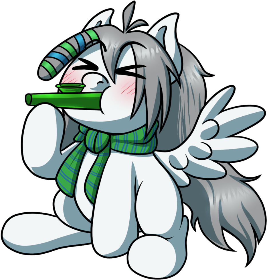 Alittleofsomething, Clothes, Eyes Closed, Kazoo, Oc, - Cartoon (1024x1024)