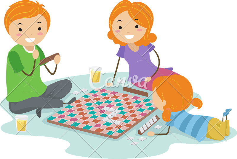 Board Game - Juegos De Mesa En Familia Animado (800x539)