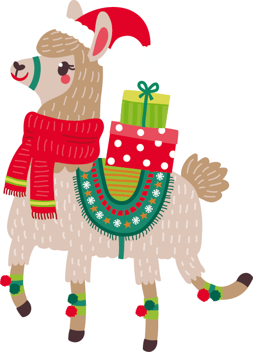 #tring Christmas Festival 30th November - Llama Christmas (510x709)