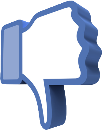 Logo Dislike Facebook - Hipaa Facebook (610x458)