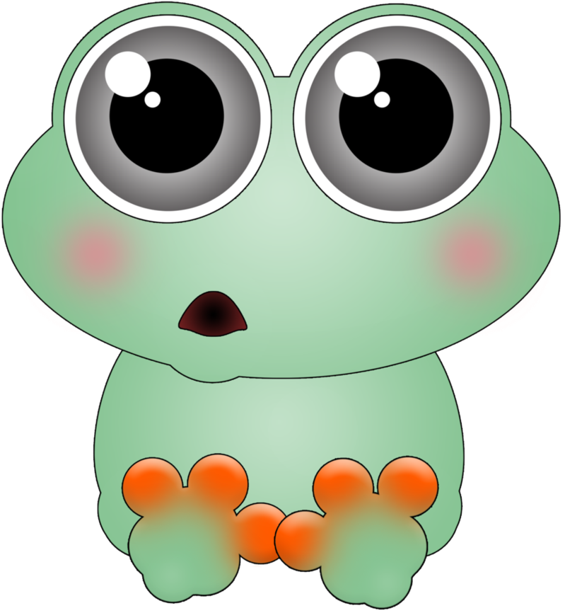 Frog Is By Mrsdiesel - Cartoon (808x988)