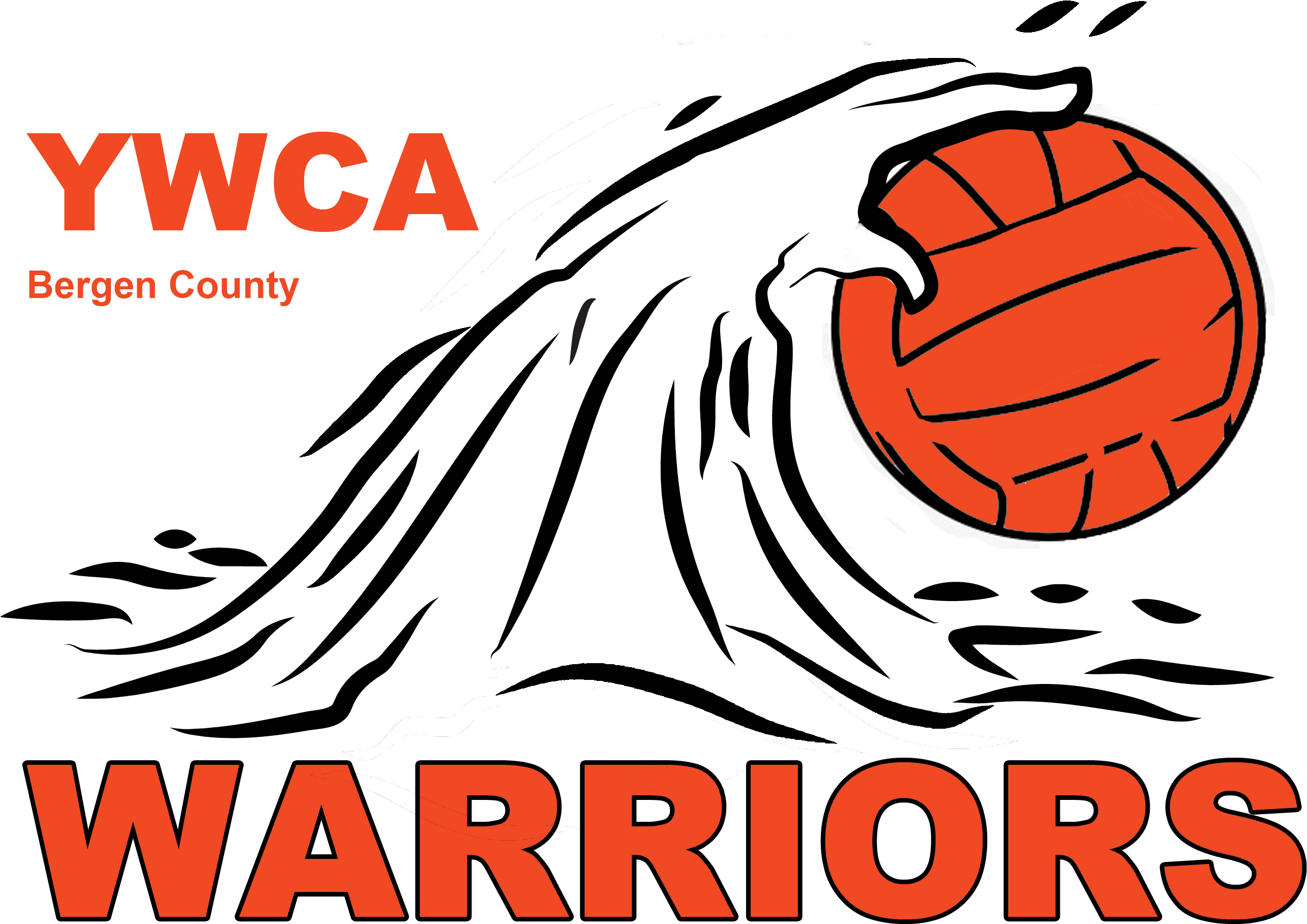 Ywca Warriors Water Polo - Pumpkin (2610x1936)