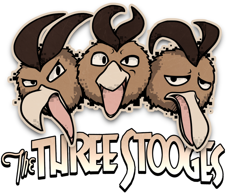 The Three Stooges By Stormful - Pokemon The Three Stooges (936x854)