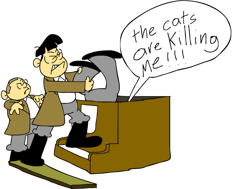 A Normal Day For The Three Stooges By Superzachworldart - Cartoon (1024x768)