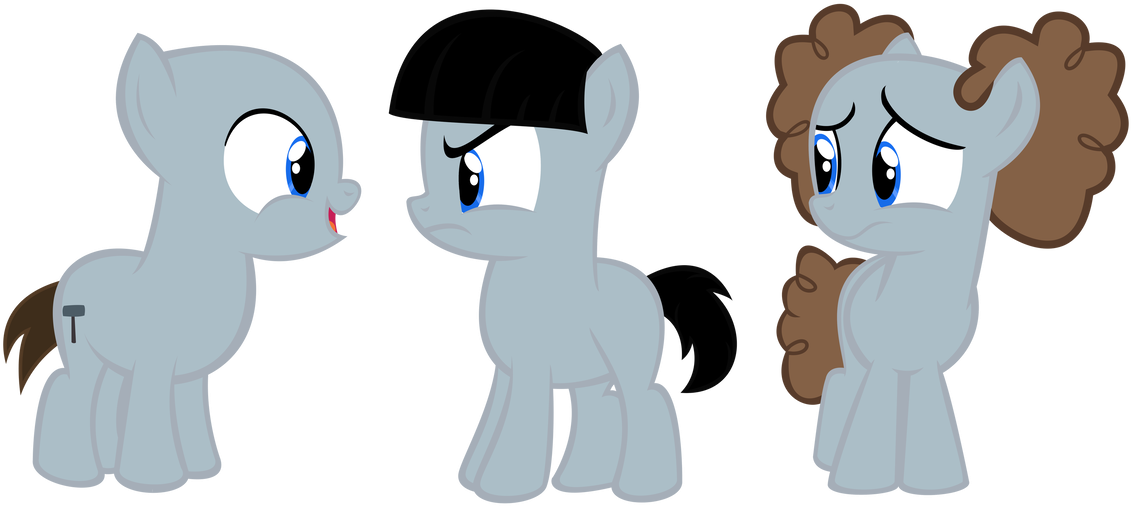 Idw Comic Scene (the 3 Little Stooges) By Kuren247 - Three Stooges My Little Pony (1188x673)