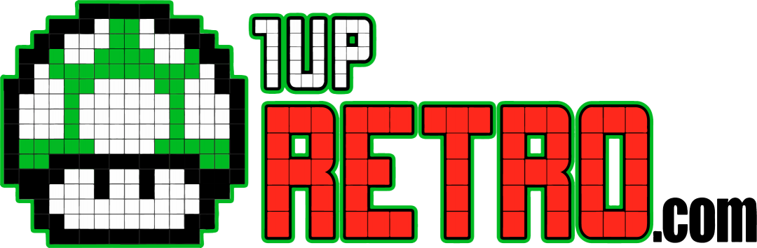 1up Retro - Small 8 Bit Characters (1080x354)