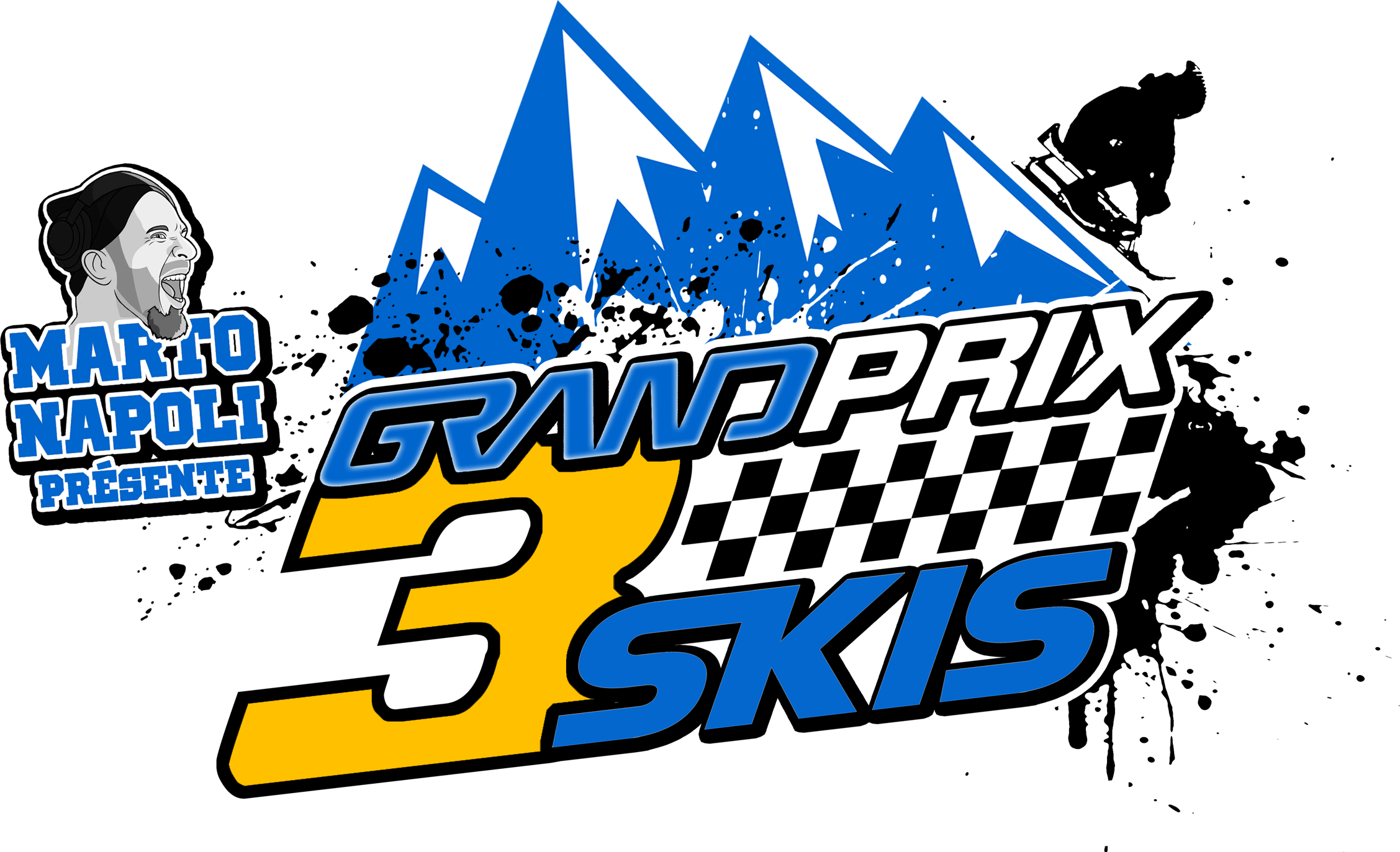 Vivez 3 Skis Au Carnaval D'hiver Aventuria - Graphic Design (2255x1373)